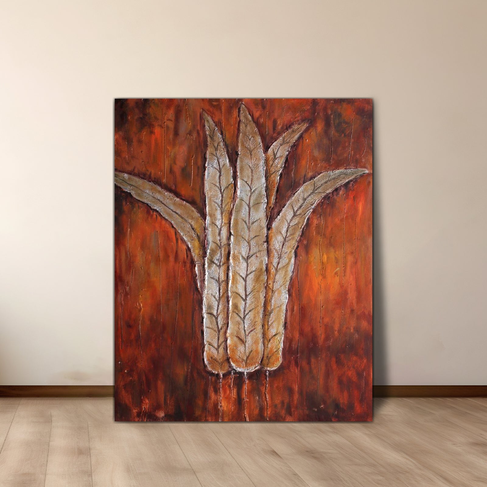 Acceptance In Brown | Floral Art