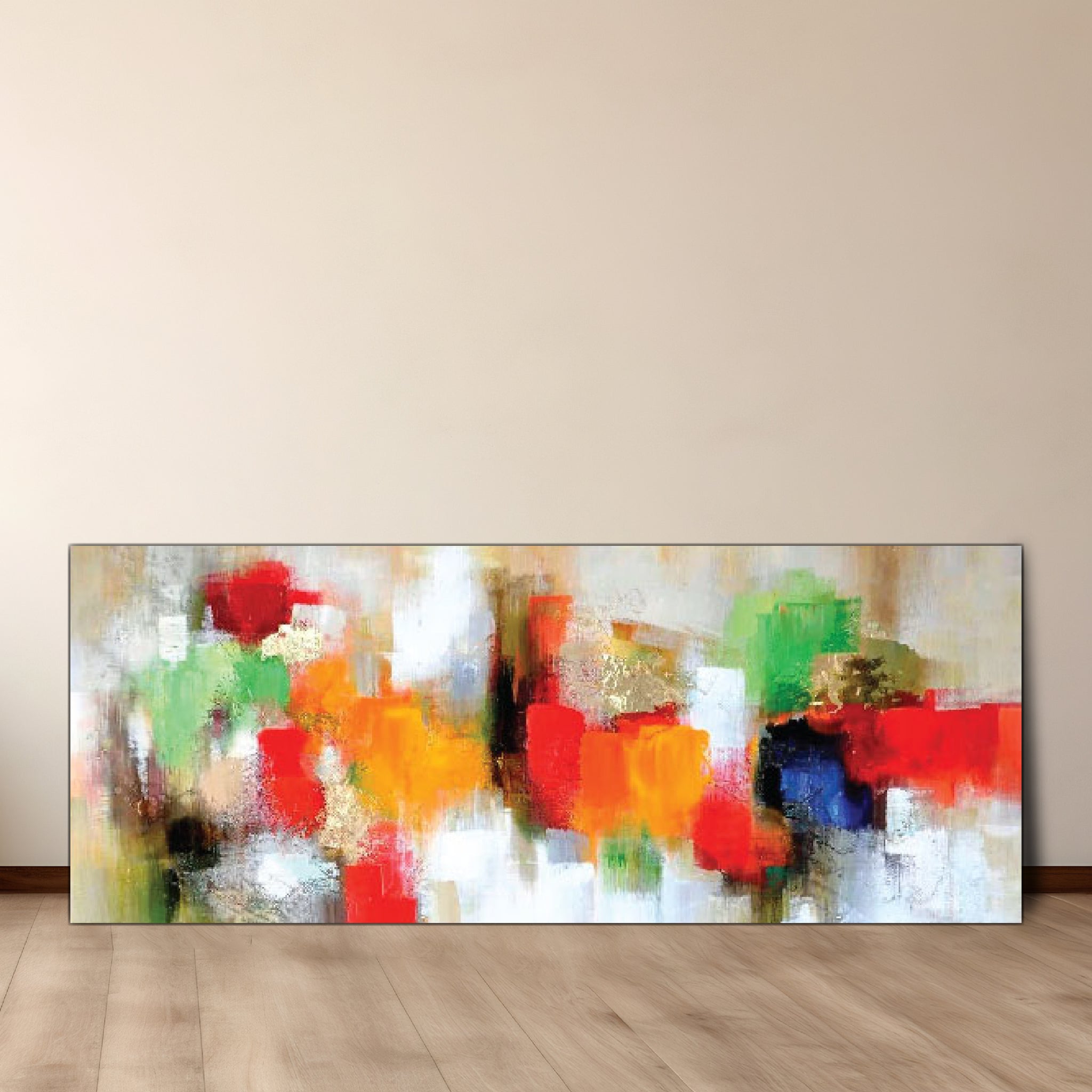 Cotton Ball Dance | Abstract Art