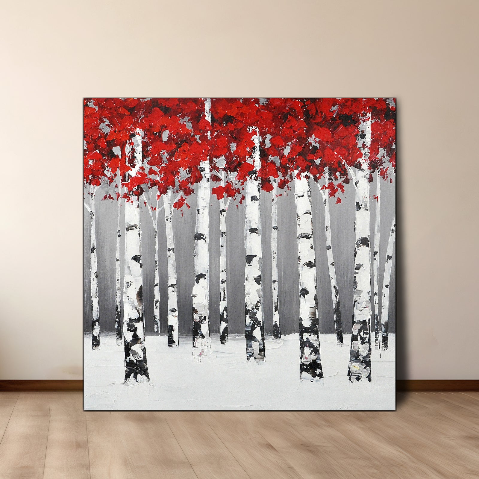 First Winter Steps | Landscape Art