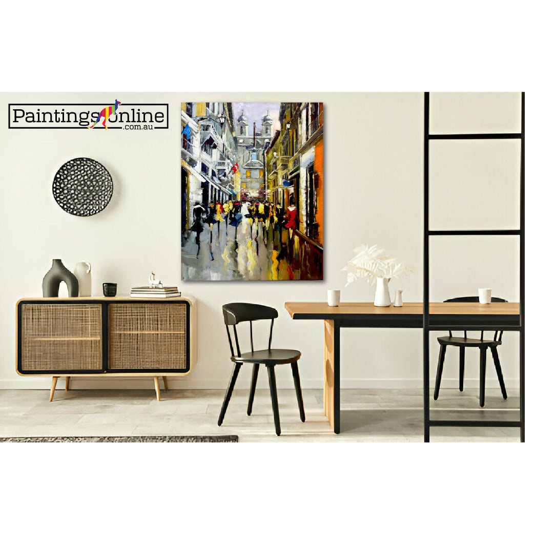 Hidden Street Of Secrets | Cityscape Art