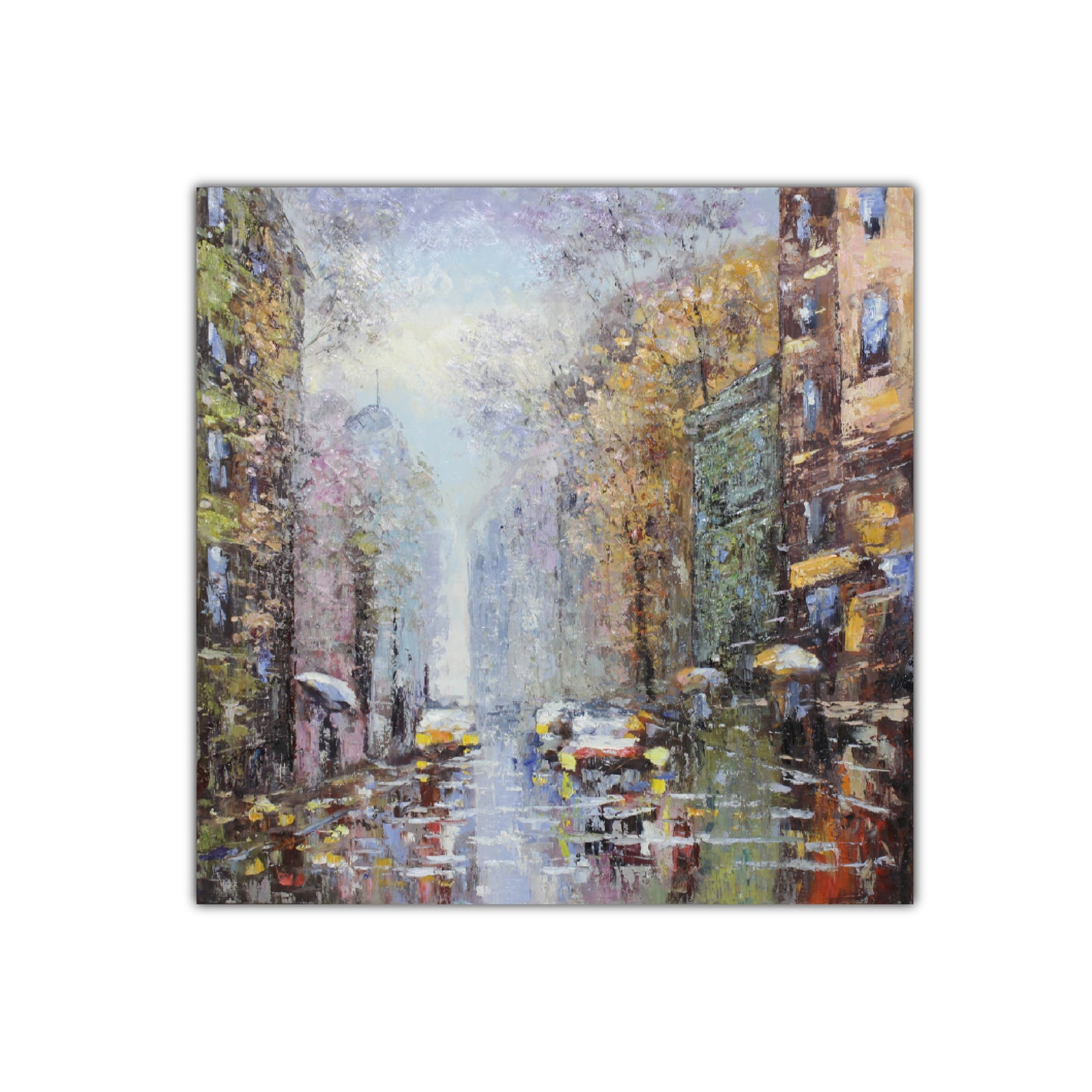 Lost Tracks | Cityscape Art