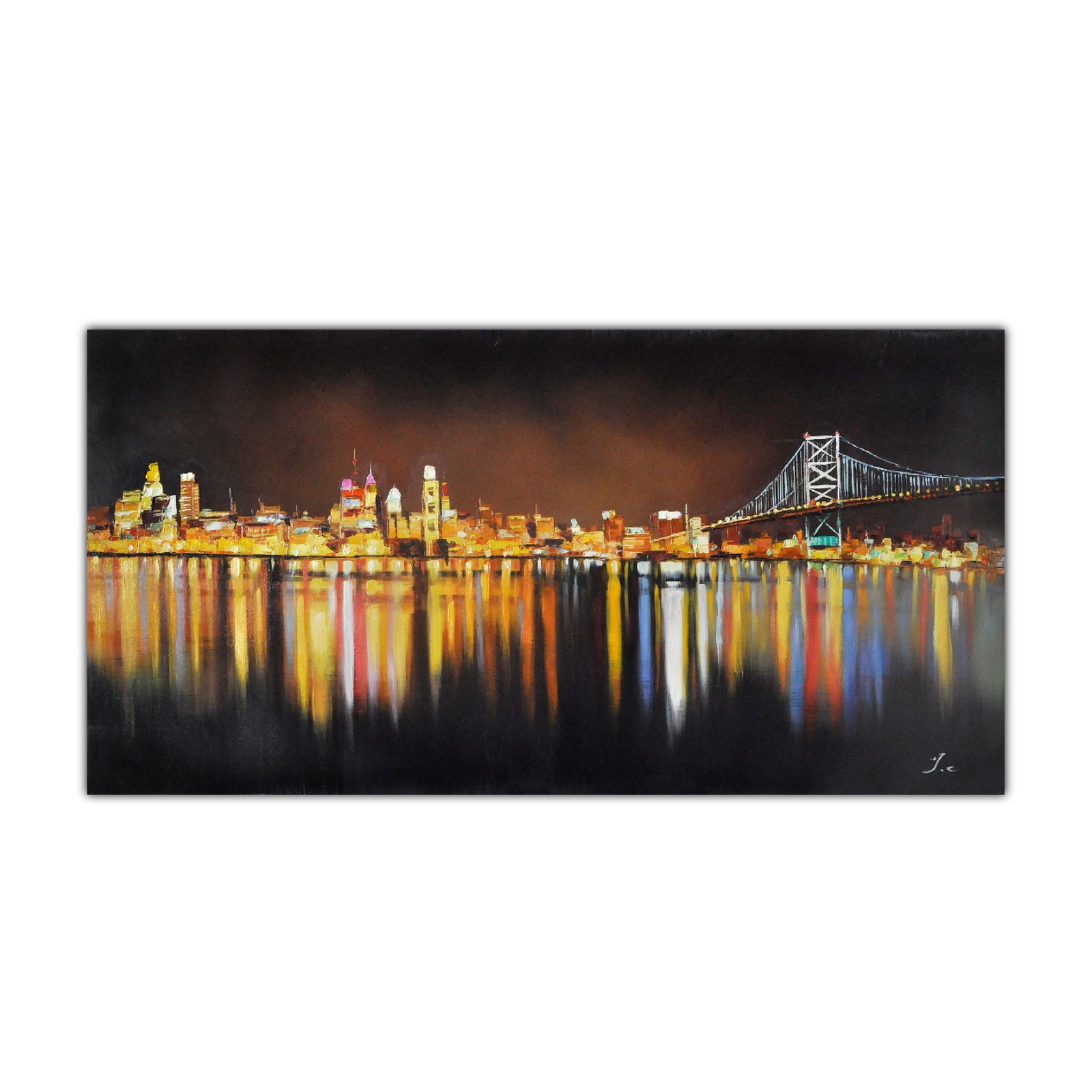 Night Lights Passion |Seascape Art