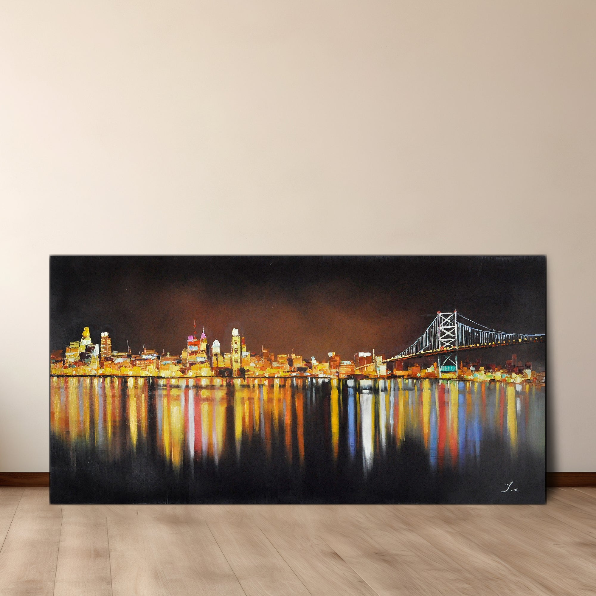 Night Lights Passion |Seascape Art