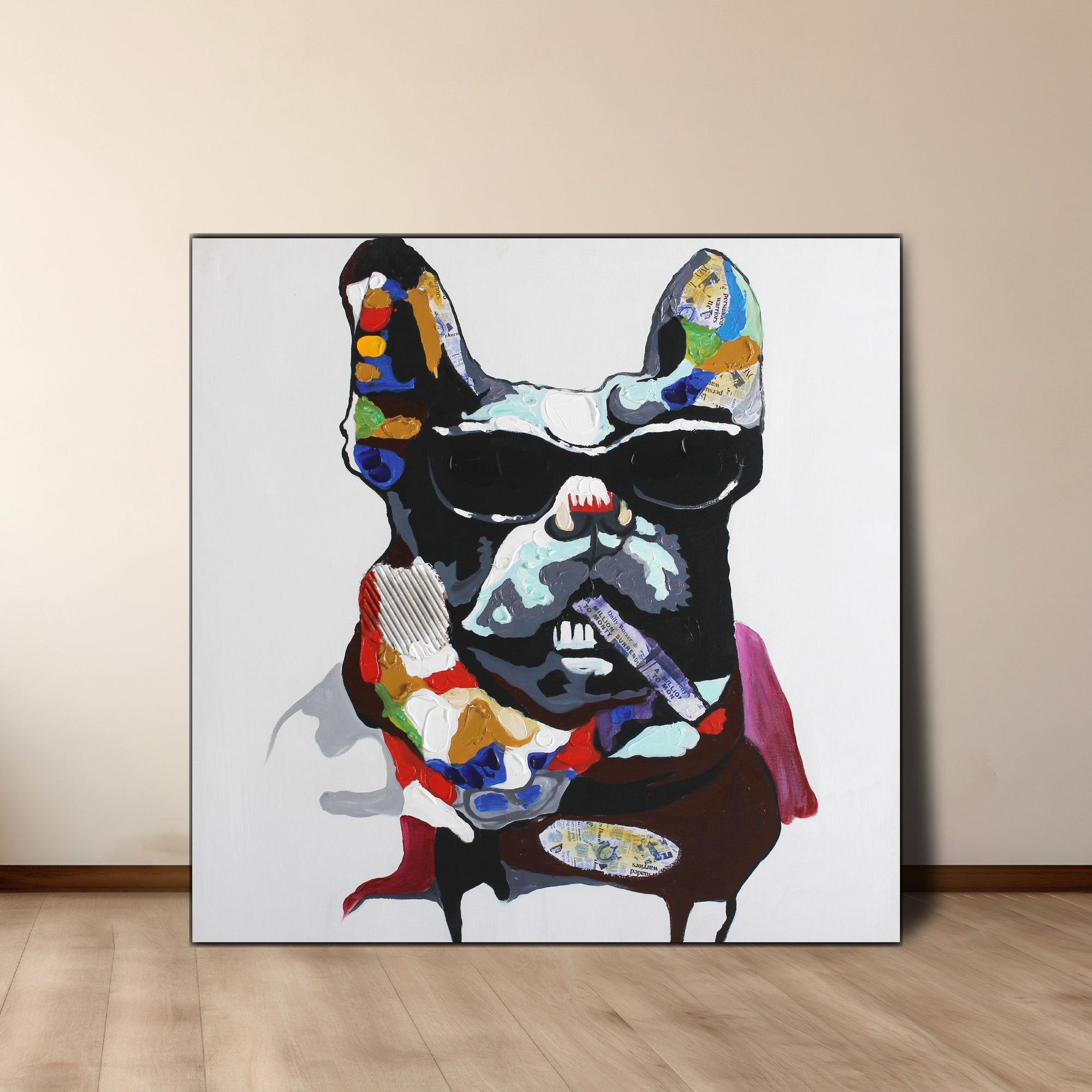 Pug Life | Abstract Art
