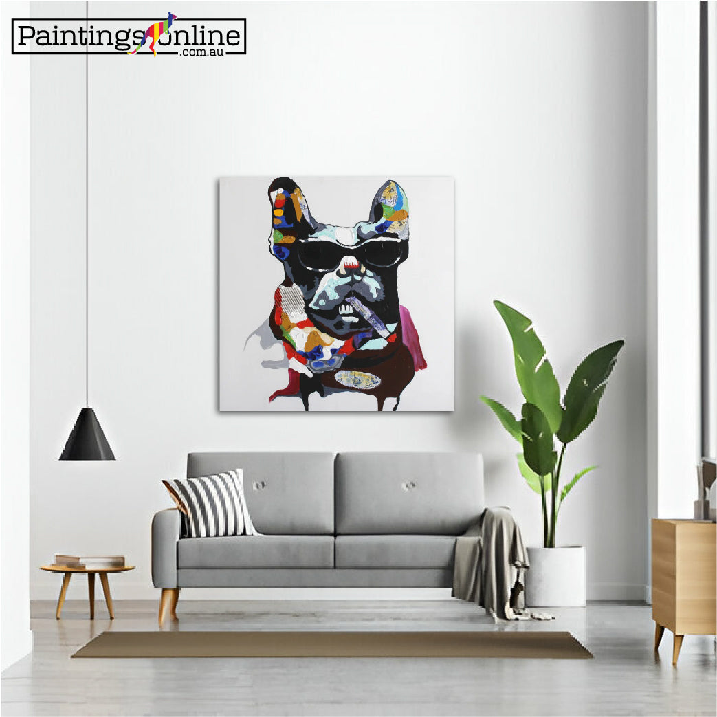 Pug Life | Abstract Art