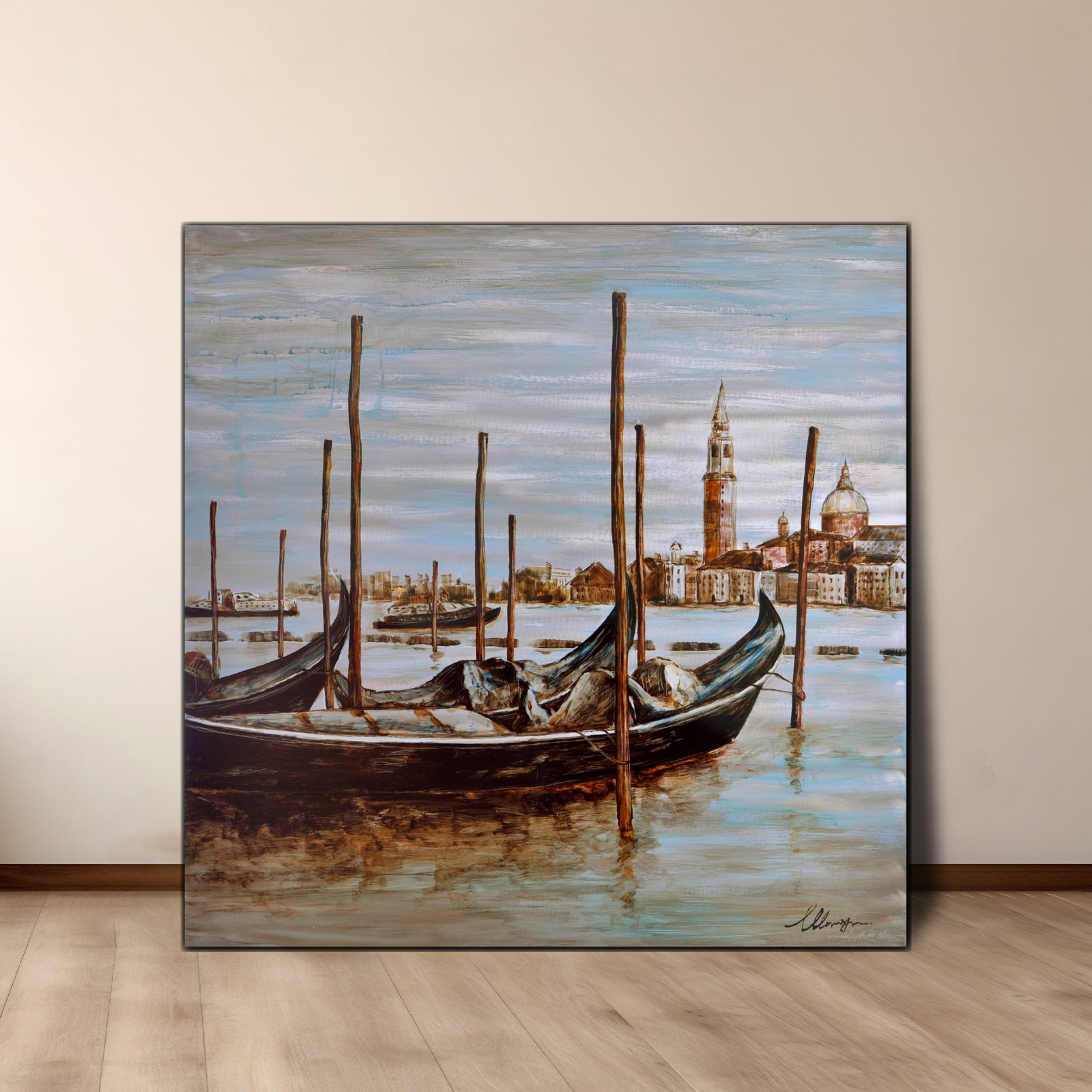 Trading Ship Arrival | Seascape Art