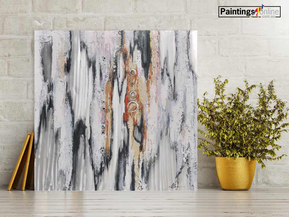 Mix Media Abstract Art on Canvas - paintingsonline.com.au