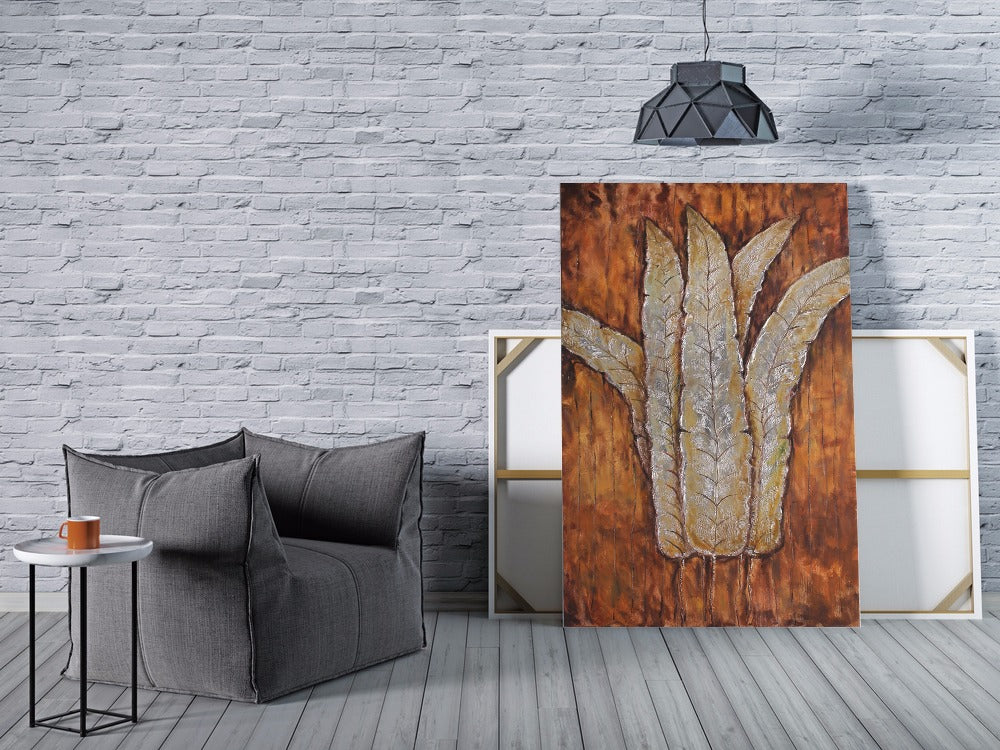 Acceptance In Brown | Floral Art