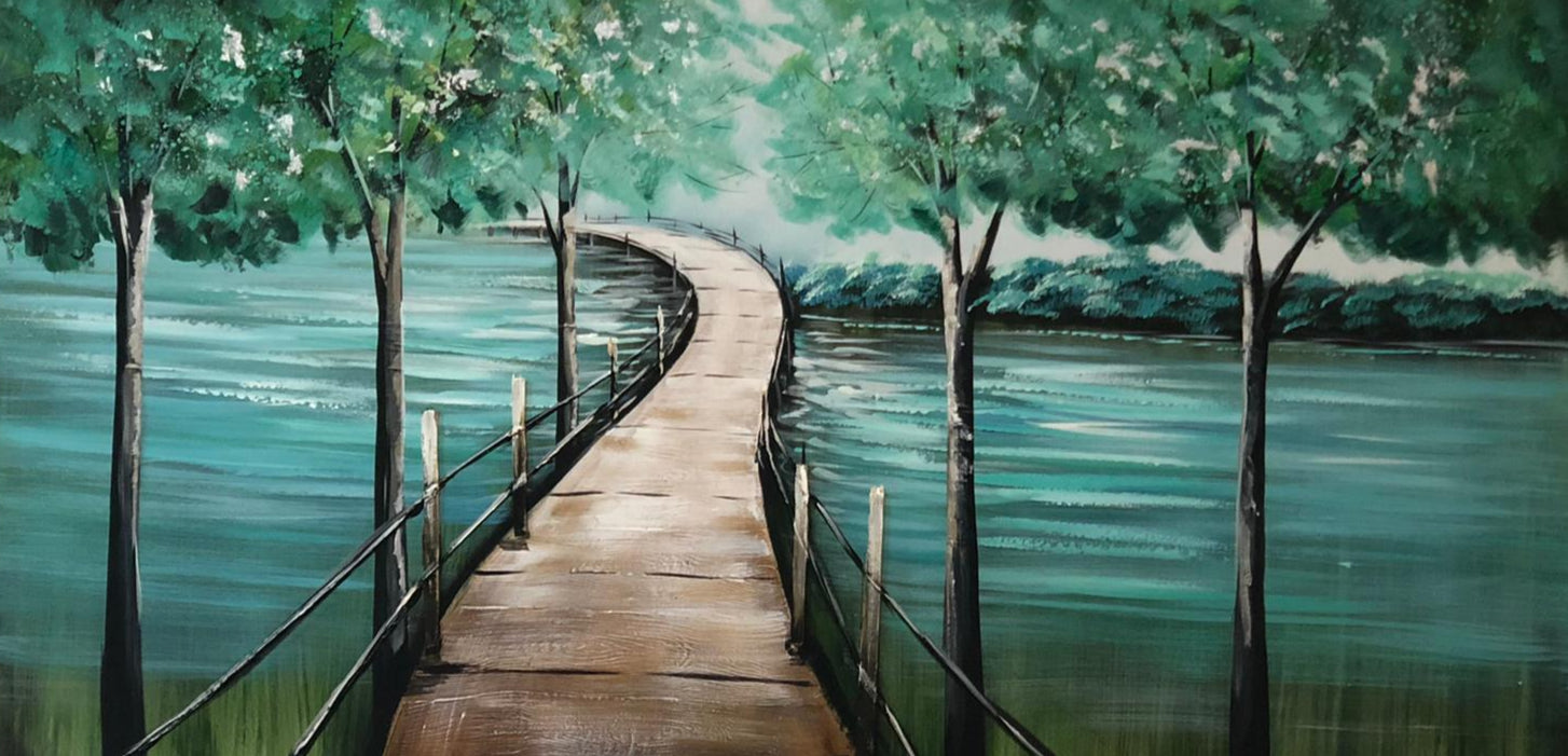 Bridge to Nowhere - paintingsonline.com.au