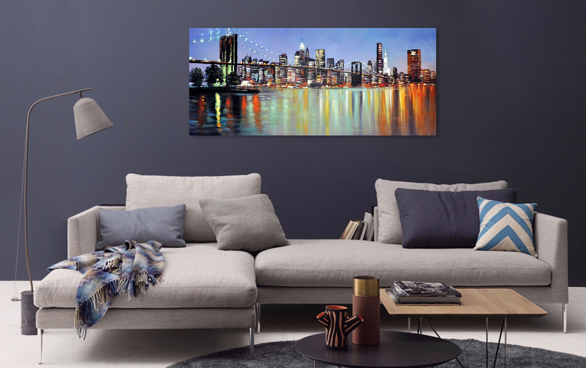 Big Flashy Light Bridge - paintingsonline.com.au