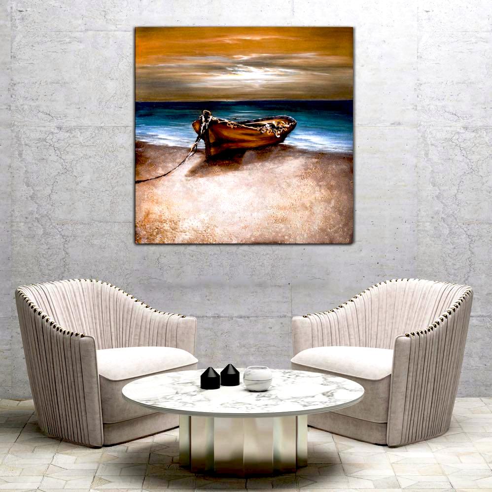 By The Lakeside | Seascape Art