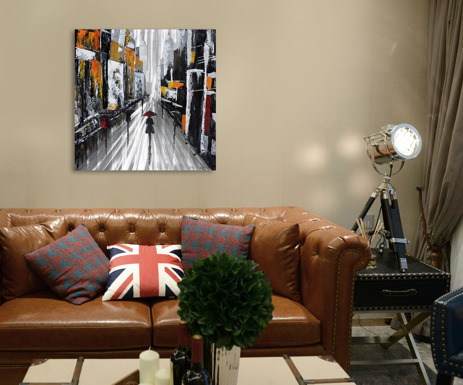 Colorblind Deadend | City Scape Art