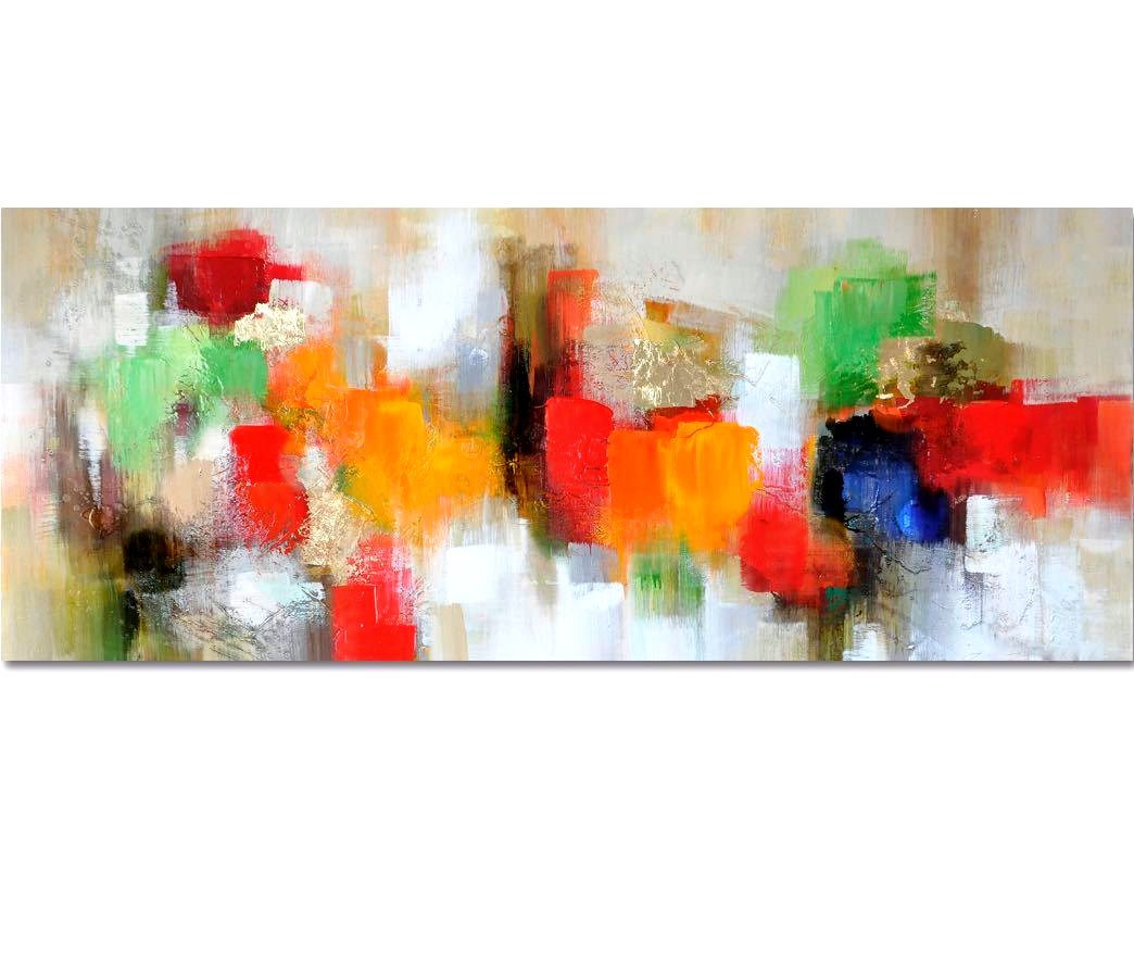 Cotton Ball Dance | Abstract Art