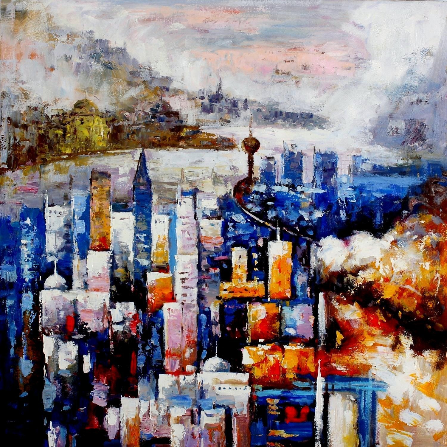 Cyberpunk City | Cityscape Art