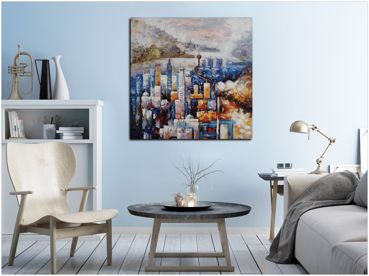 Cyberpunk City | Cityscape Art