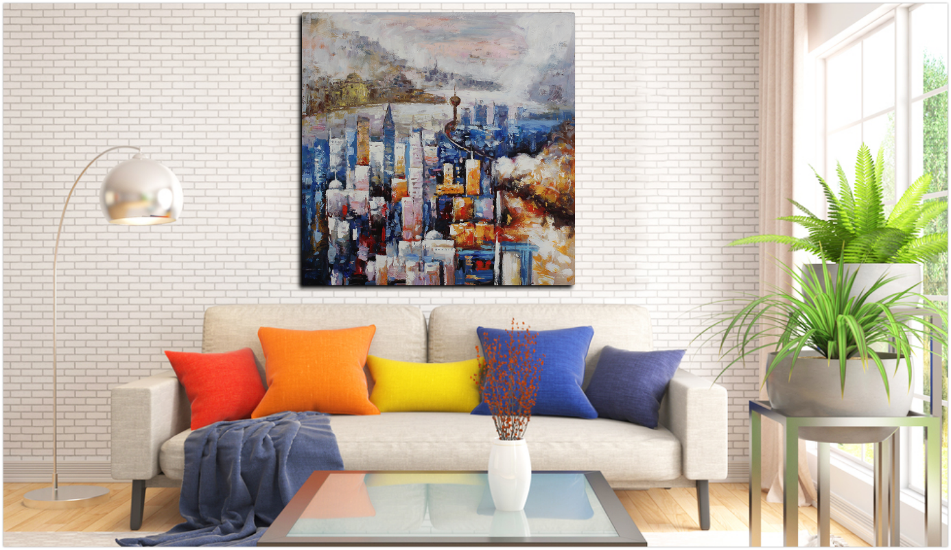 Cyberpunk City | Cityscape Art