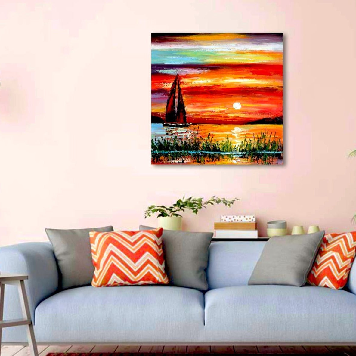 Dusk Scenery - paintingsonline.com.au