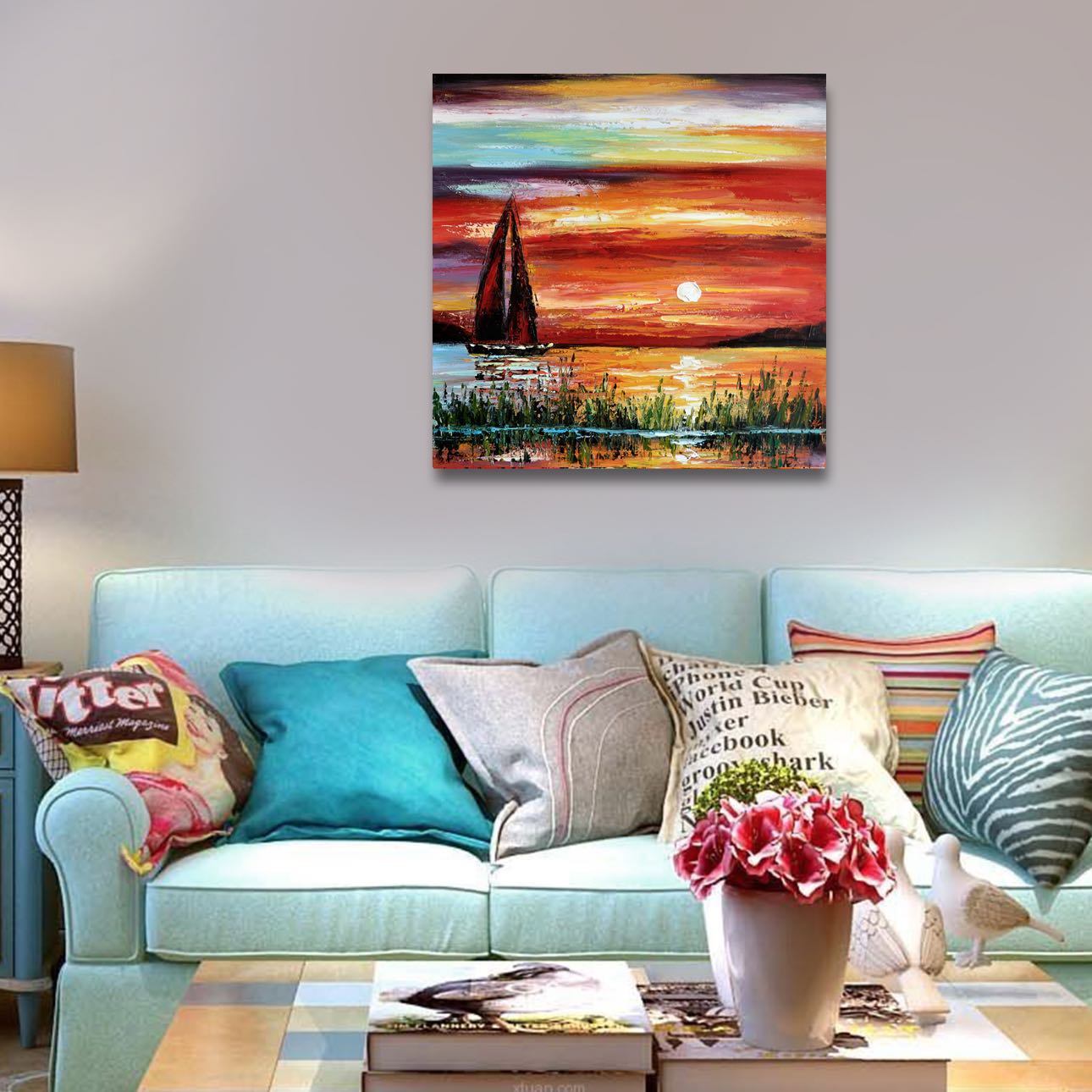 Dusk Scenery - paintingsonline.com.au