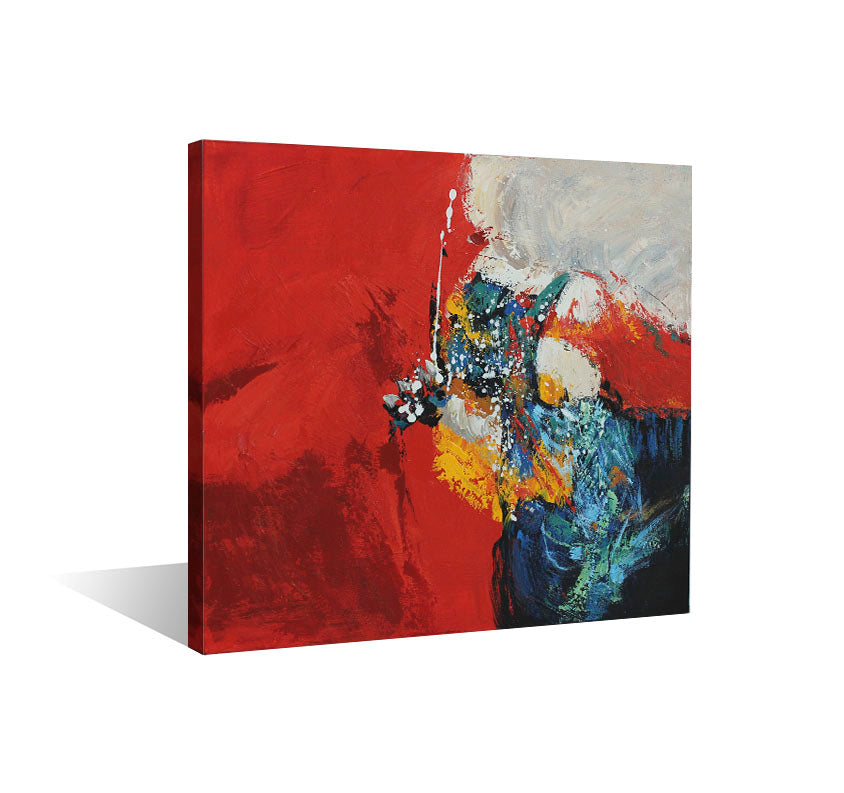 Fiery Clown | Abstract Art