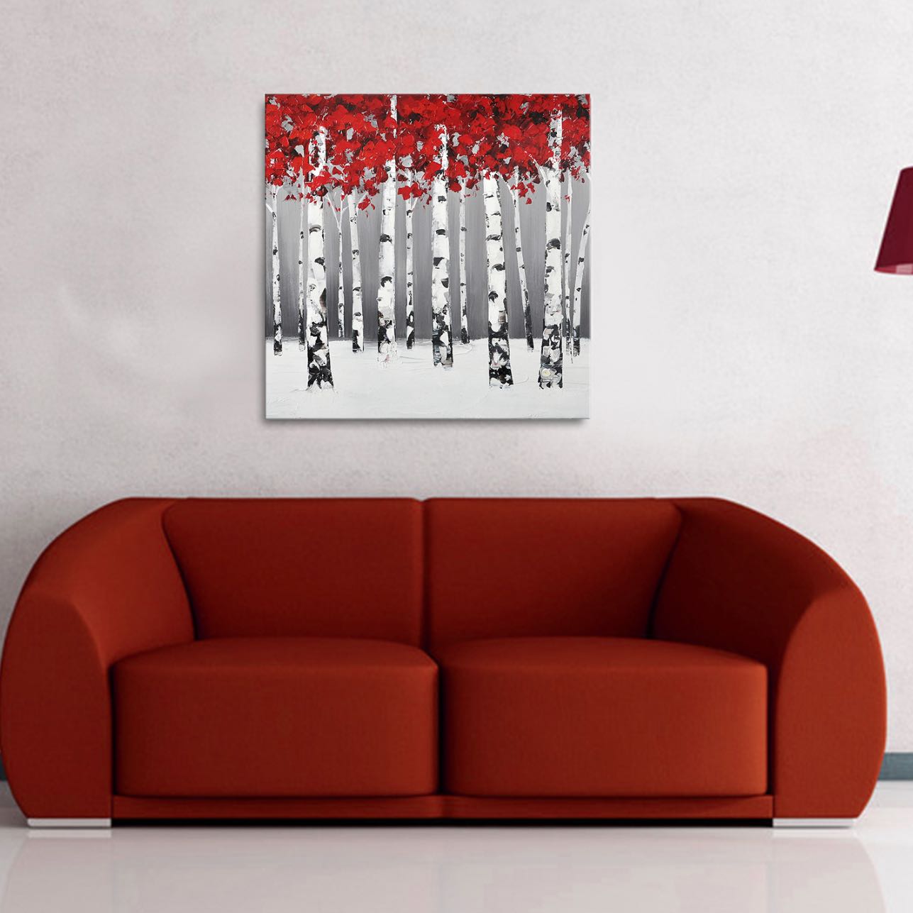 First Winter Steps | Landscape Art