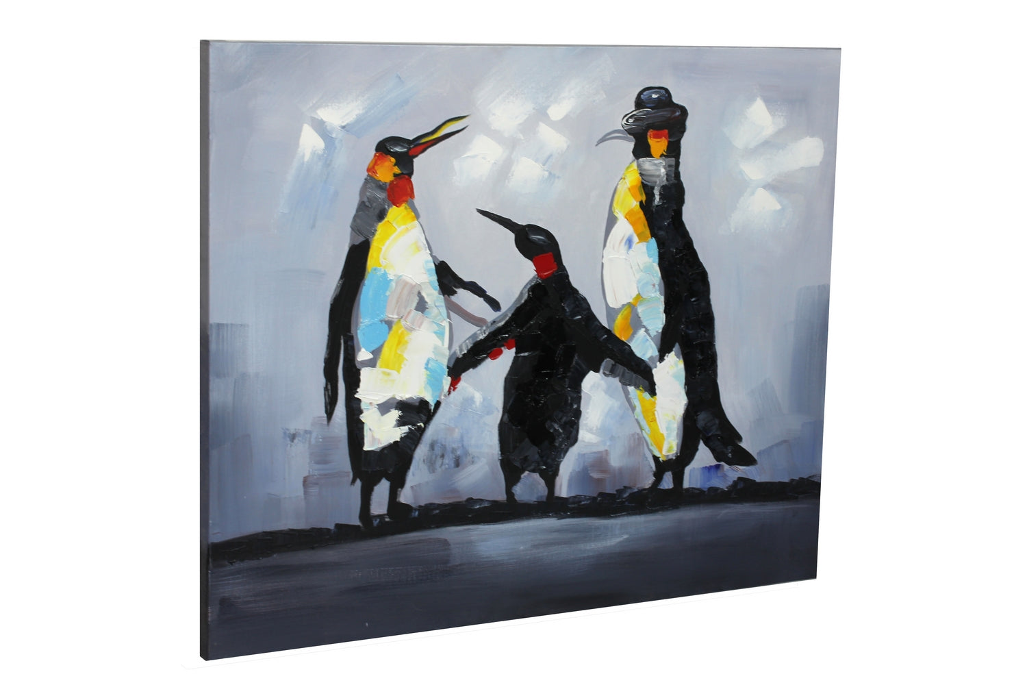 Happy Feet Family | Animal Art