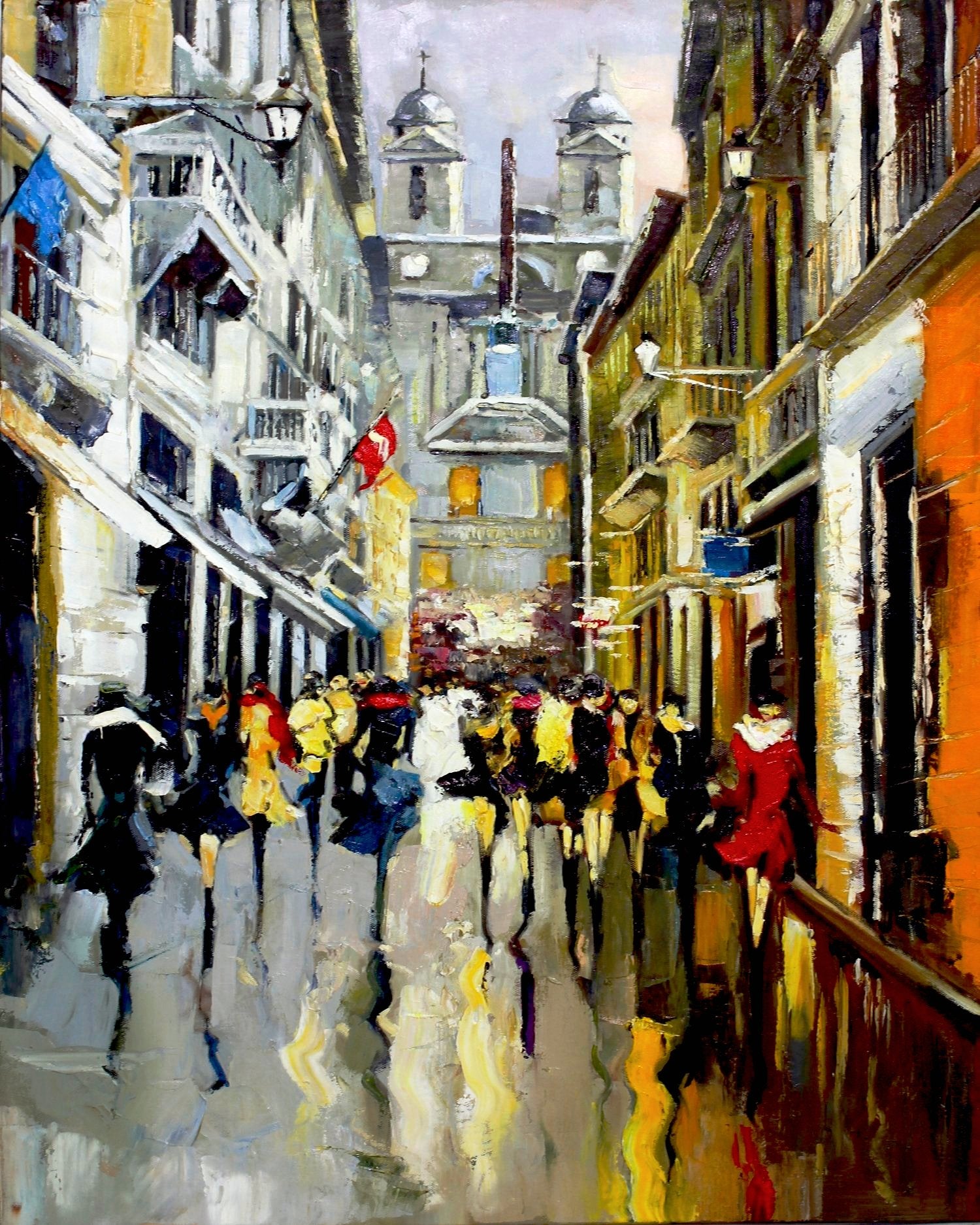 Hidden Street Of Secrets | Cityscape Art