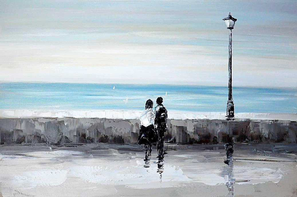 Lonely Togetherness | Seascape Art