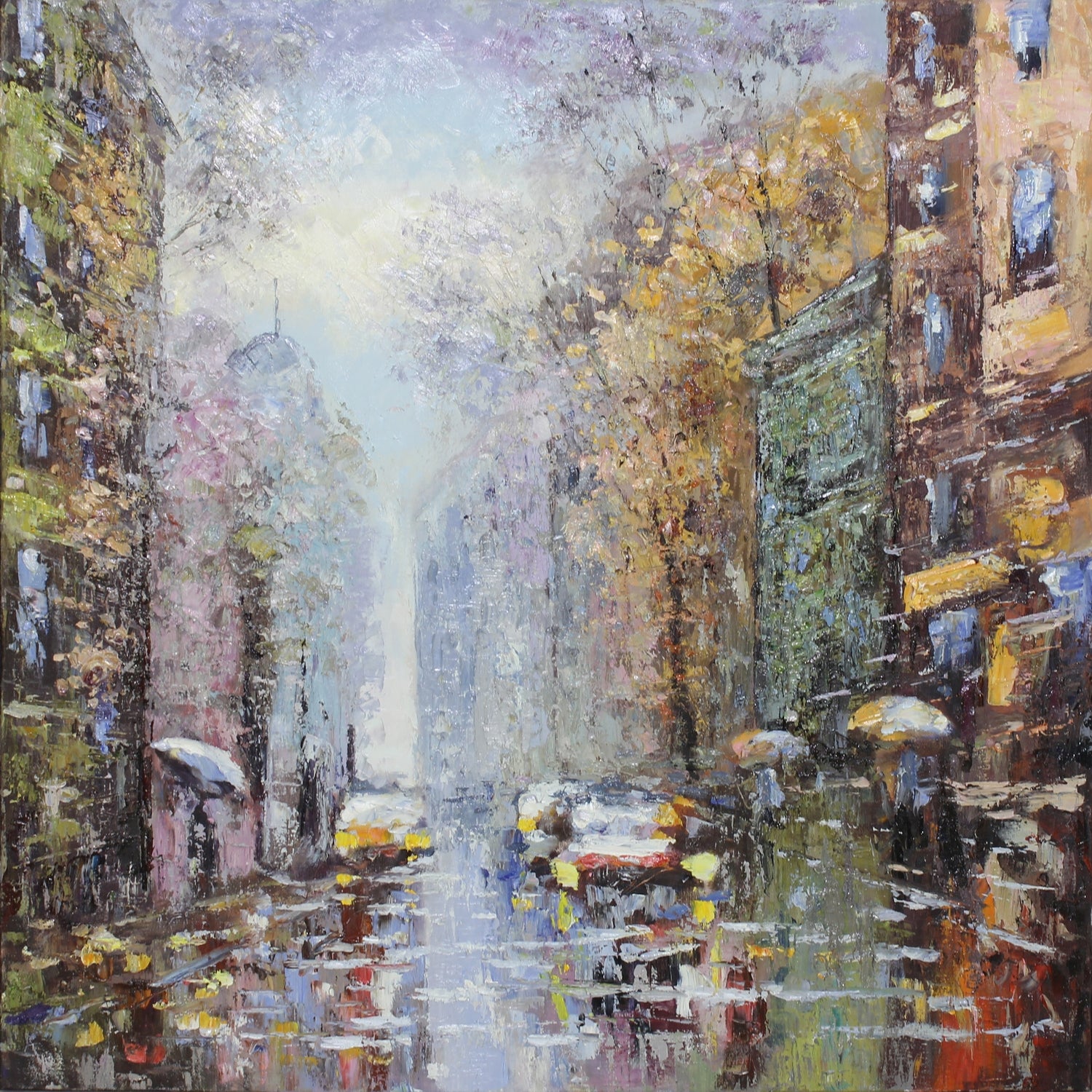 Lost Tracks | Cityscape Art