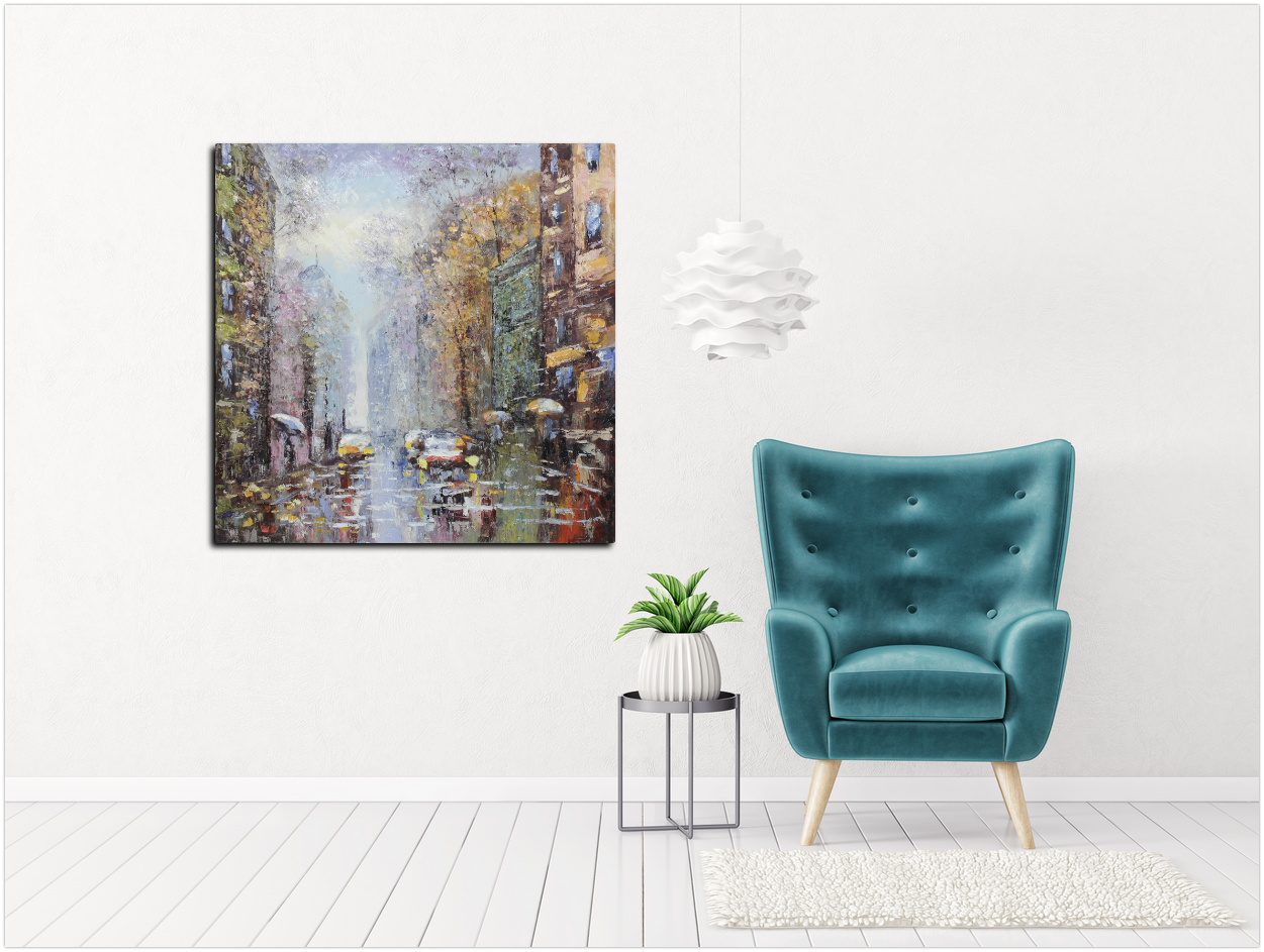 Lost Tracks | Cityscape Art