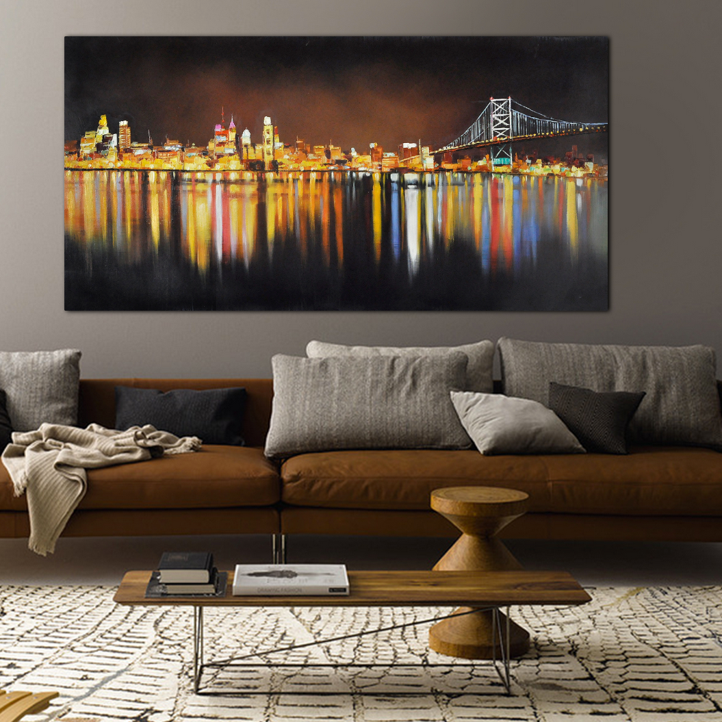 Night Lights Passion |Seascape Art