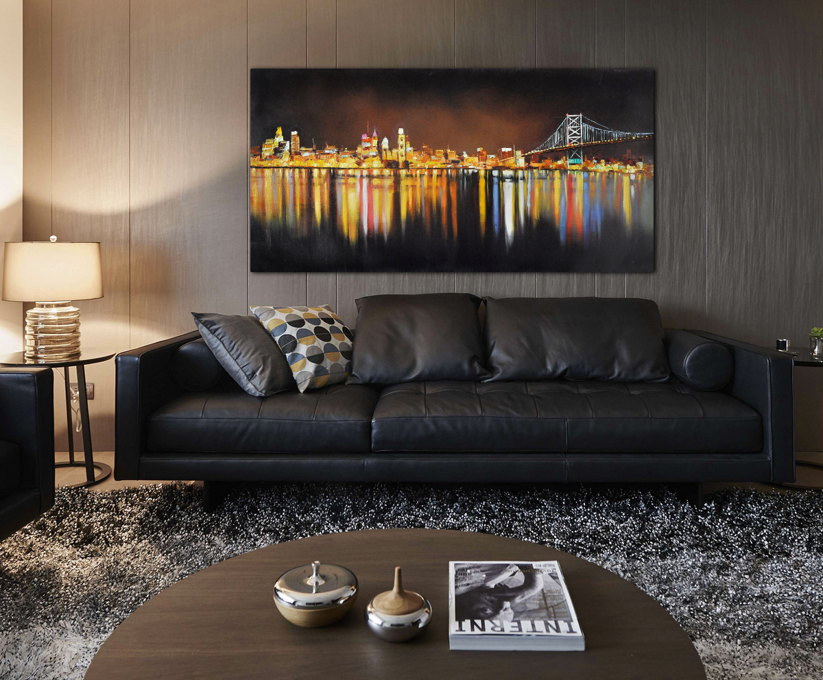 Night Lights Passion |Seascape Art