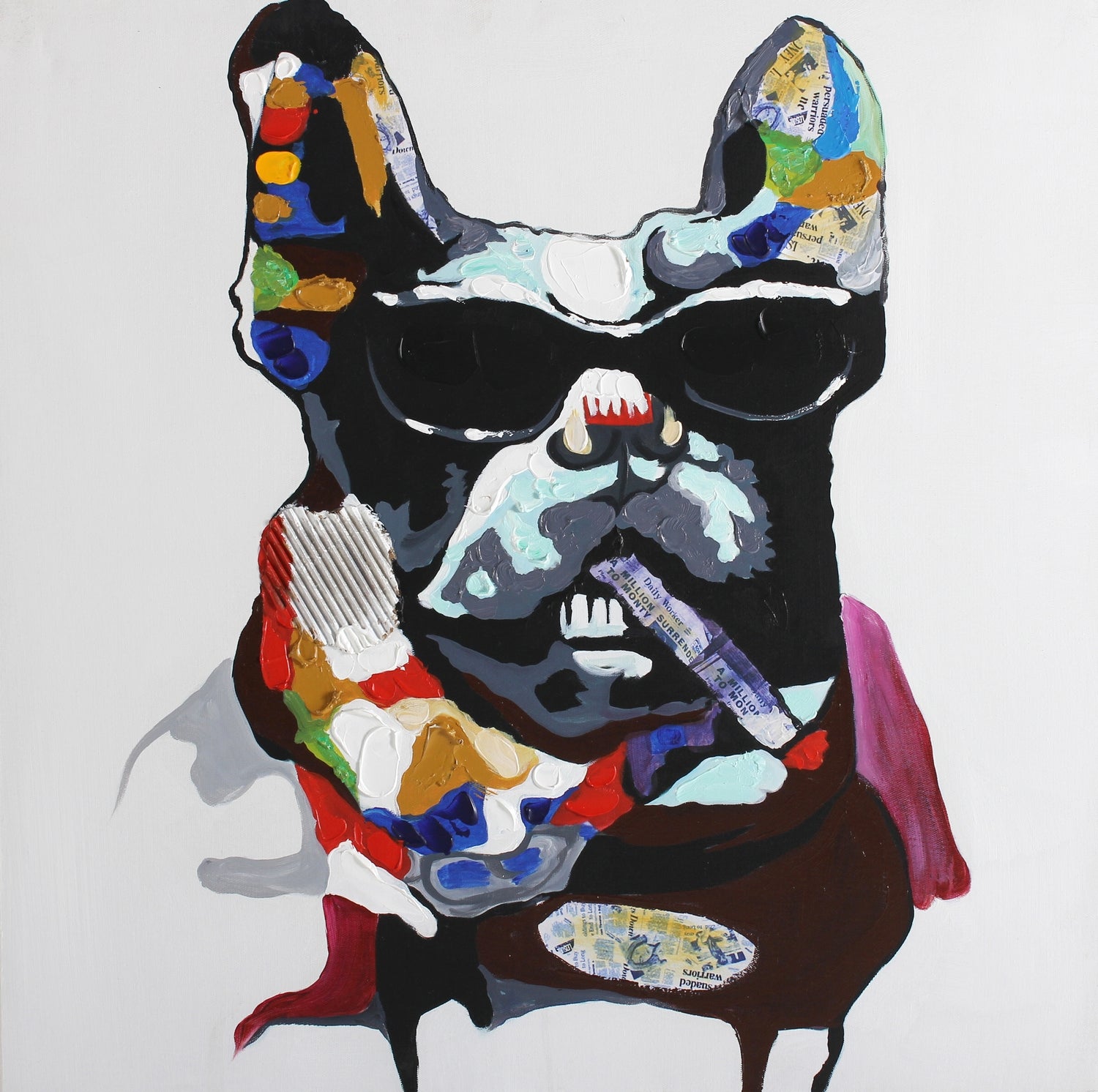 Pug Life | Abstract Art