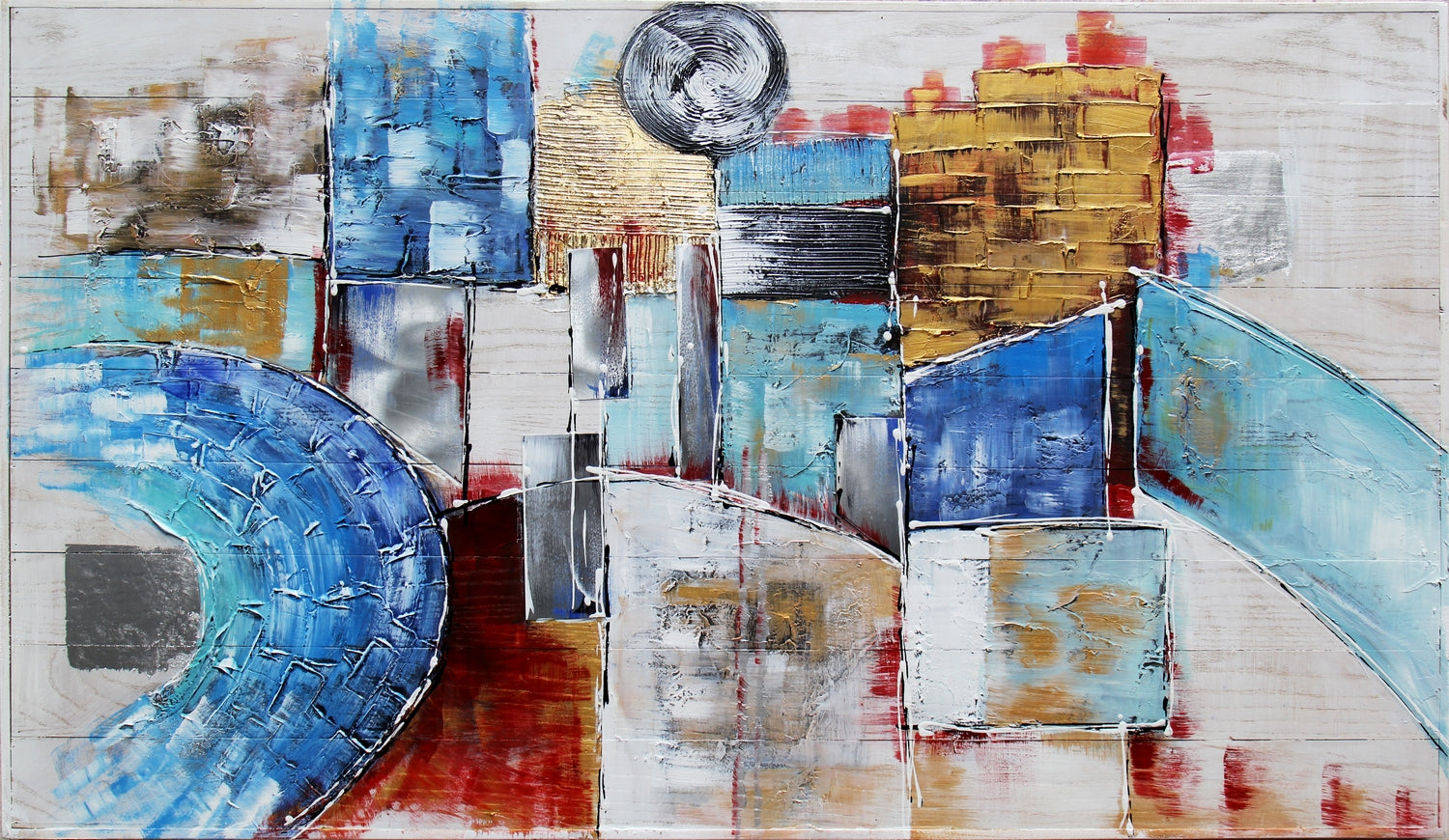 River village | Abstract Art