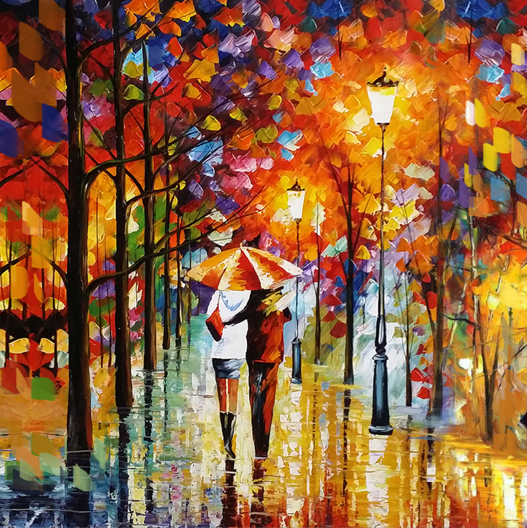 Walk Of 1000 Colors Extra Large - paintingsonline.com.au