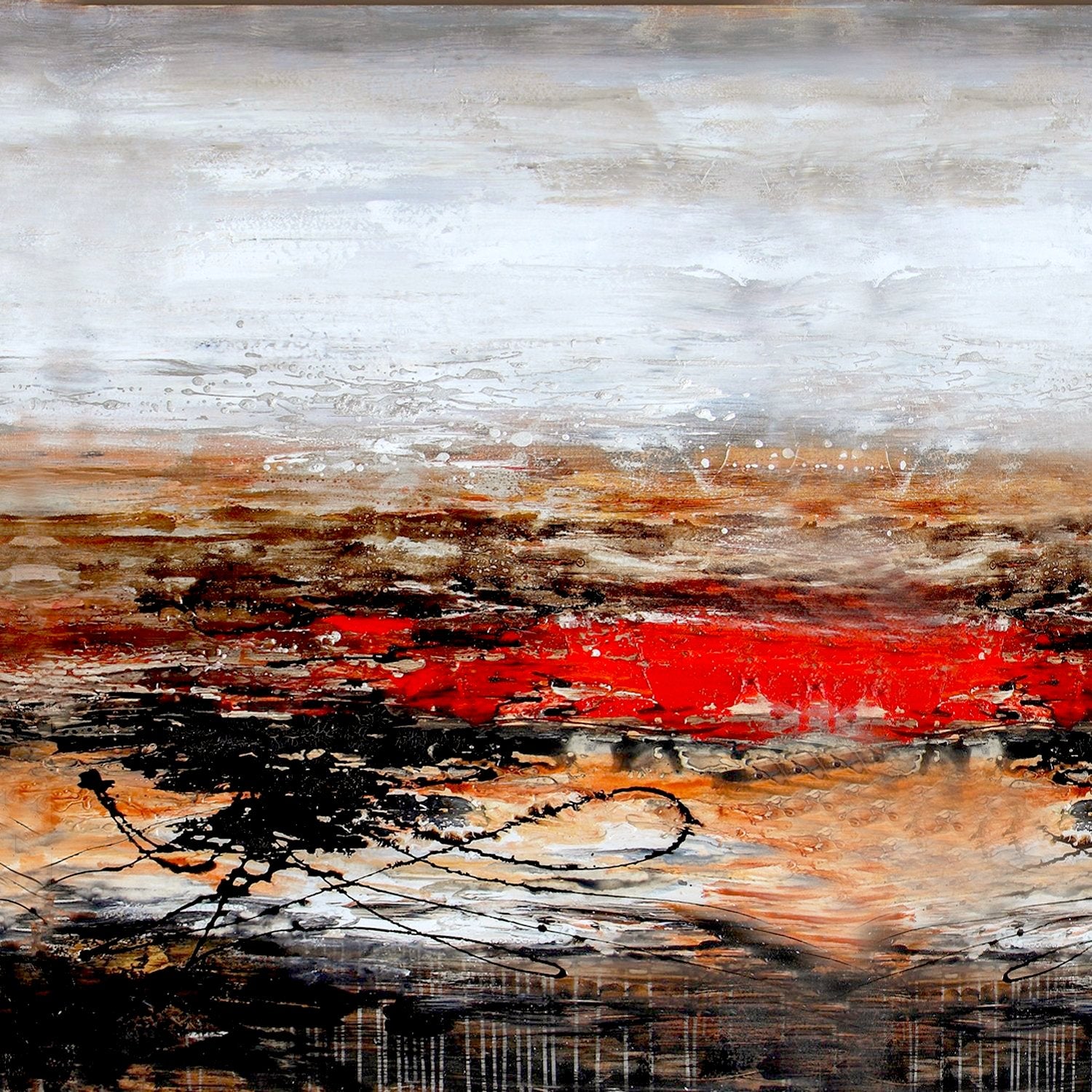 The Chaos Of Thoughts | Abstract Art