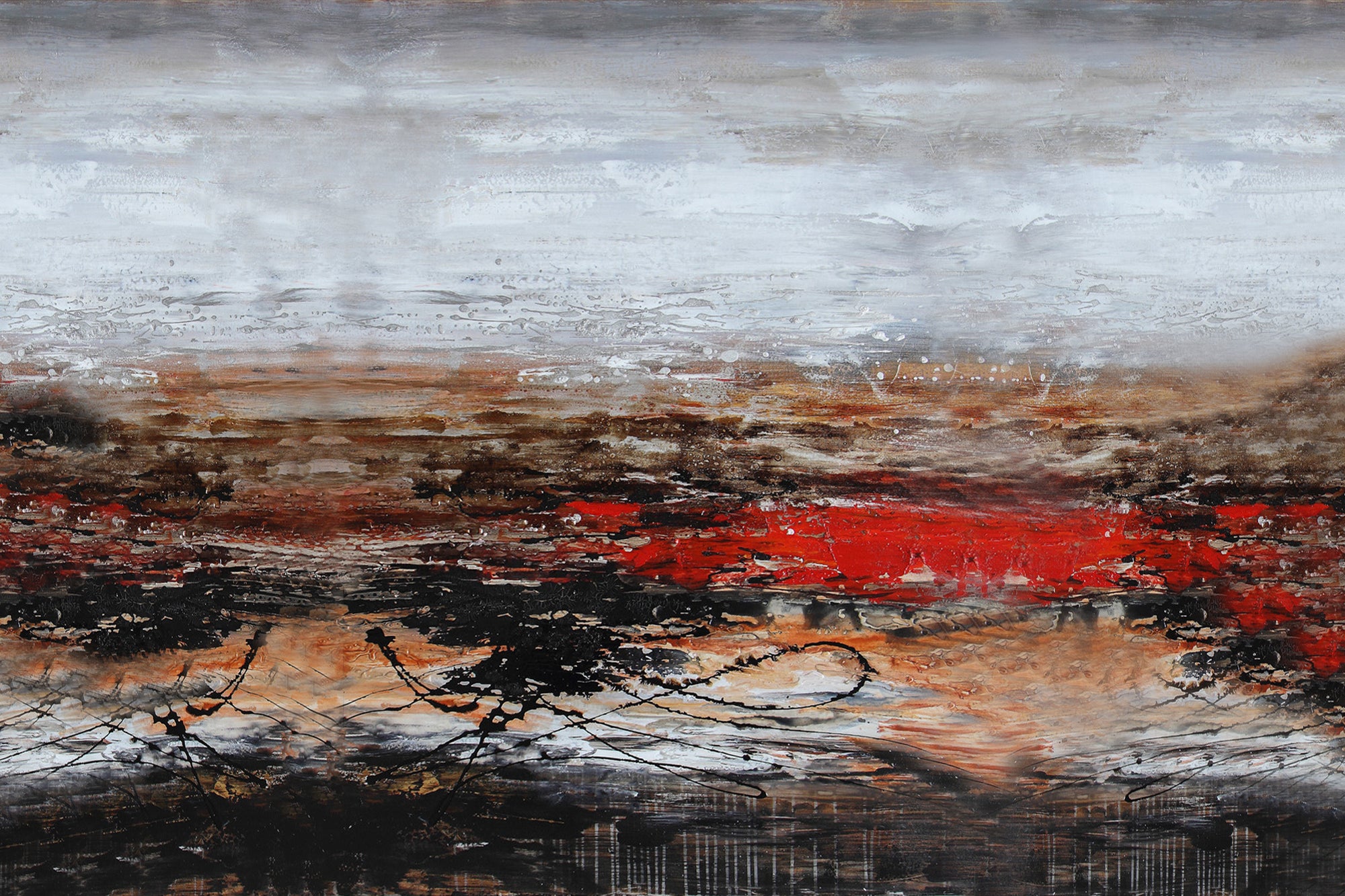 The Chaos Of Thoughts | Abstract Art