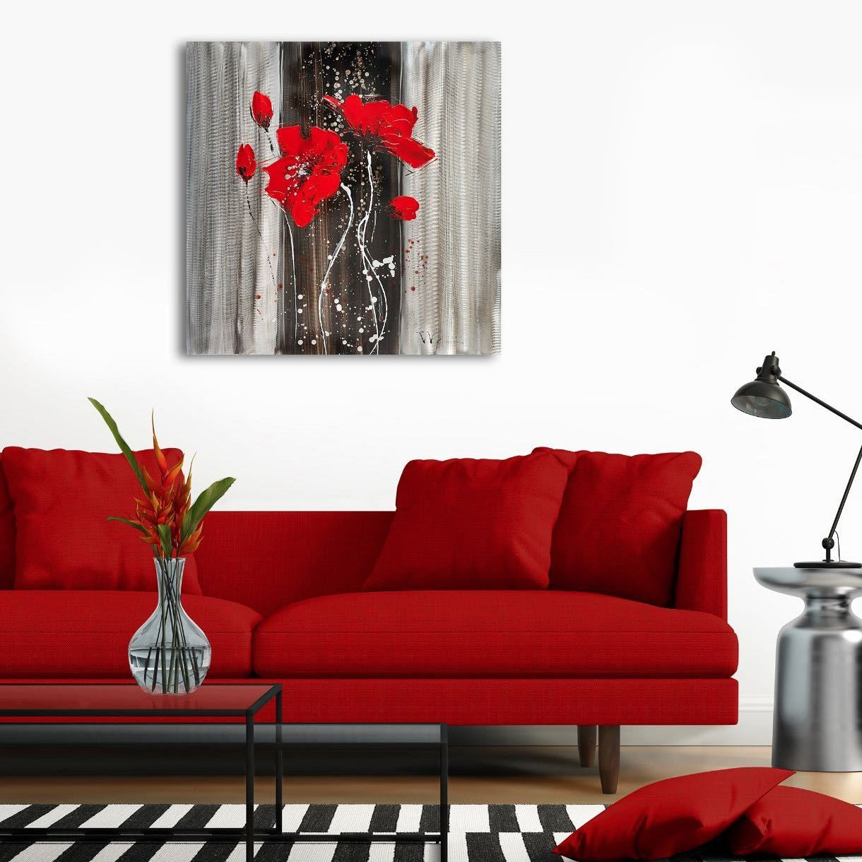 The Poppy's Dance | Floral Art