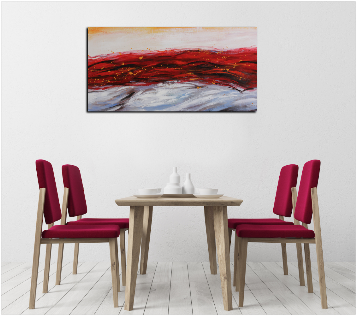 Three Silk Scarves | Landscape Art