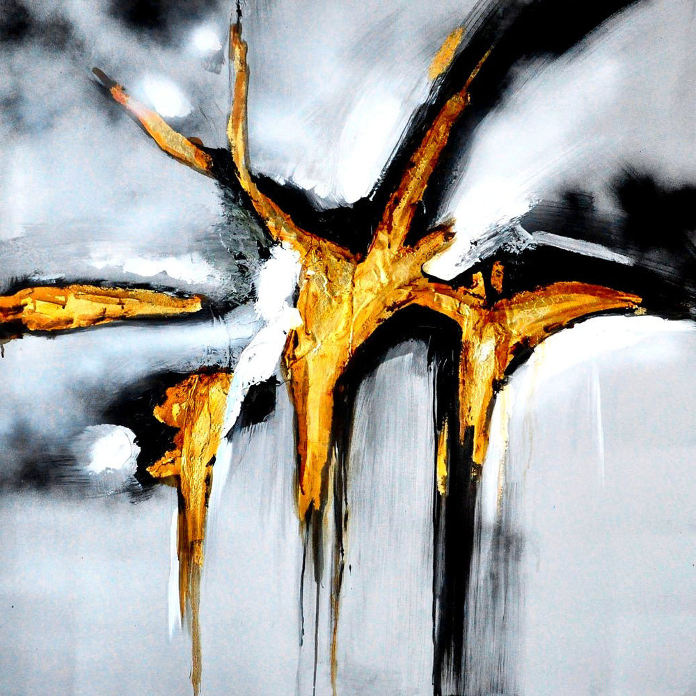 Color Theory and Compositional Balance in Modern Abstract Art Paintings