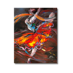 Ballet Butterfly Swirling