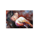 Dark Black Hair | Nude Art