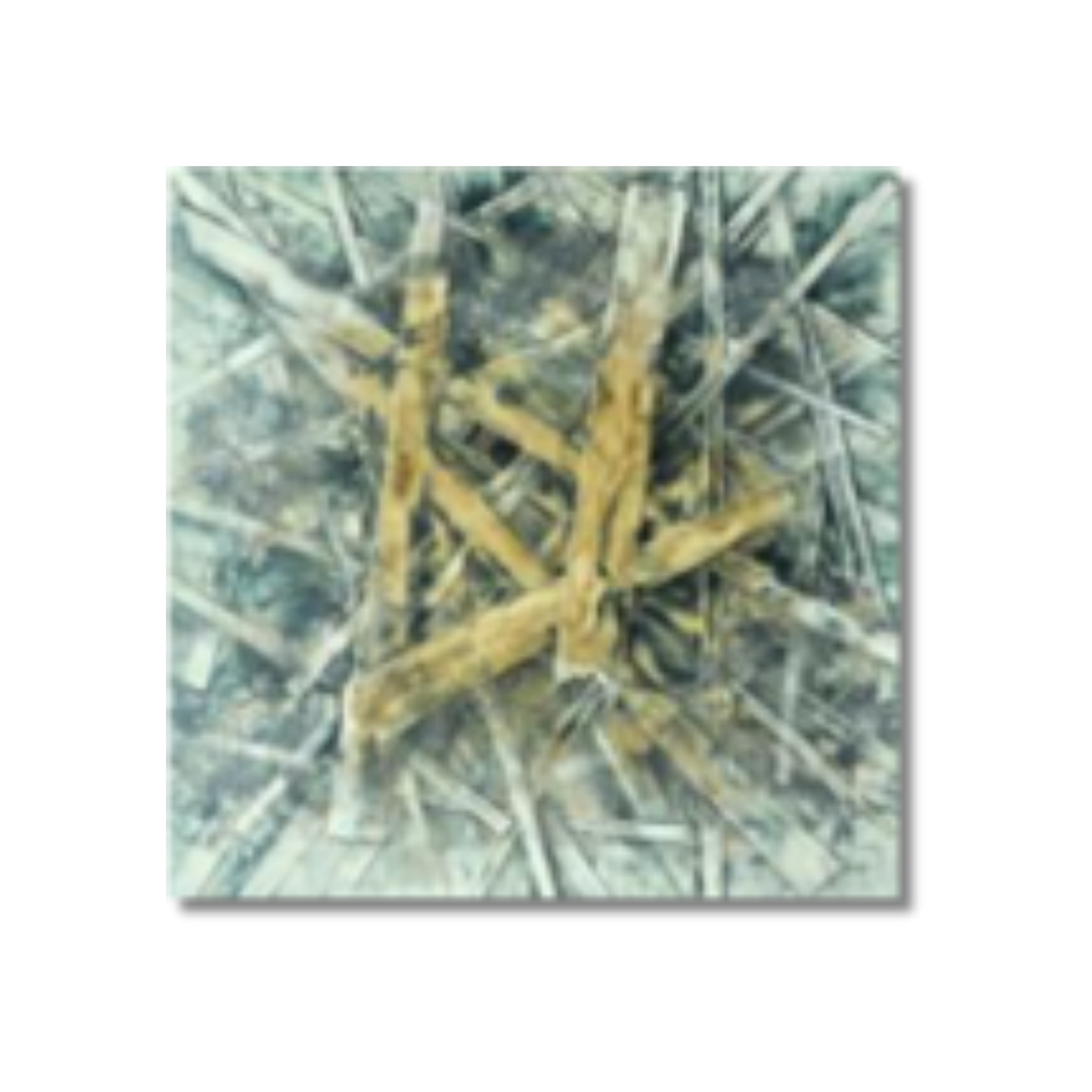 Floating Planks  Mix Media Abstract