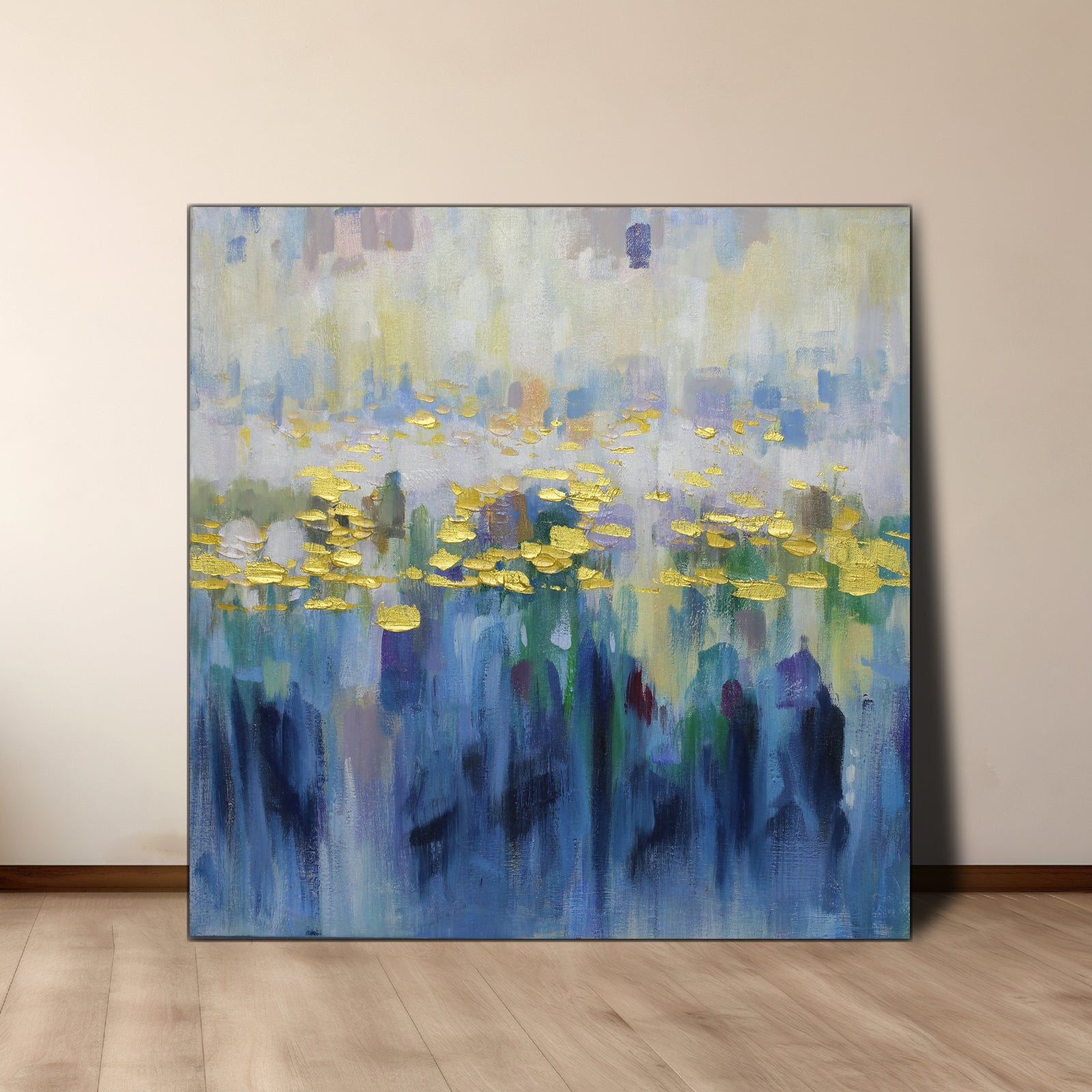 Hidden In The Mountains | Abstract Art