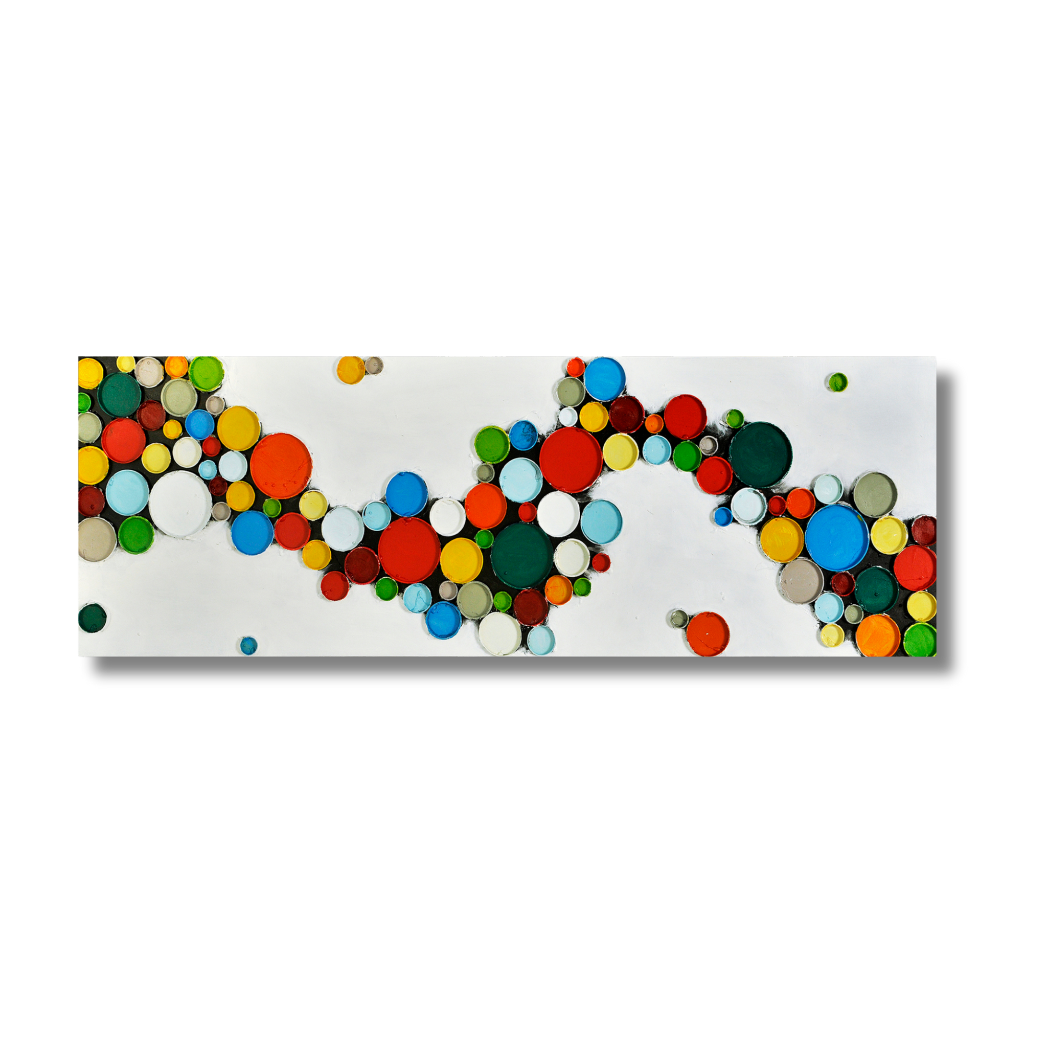 Mix Media Multi color Abstract