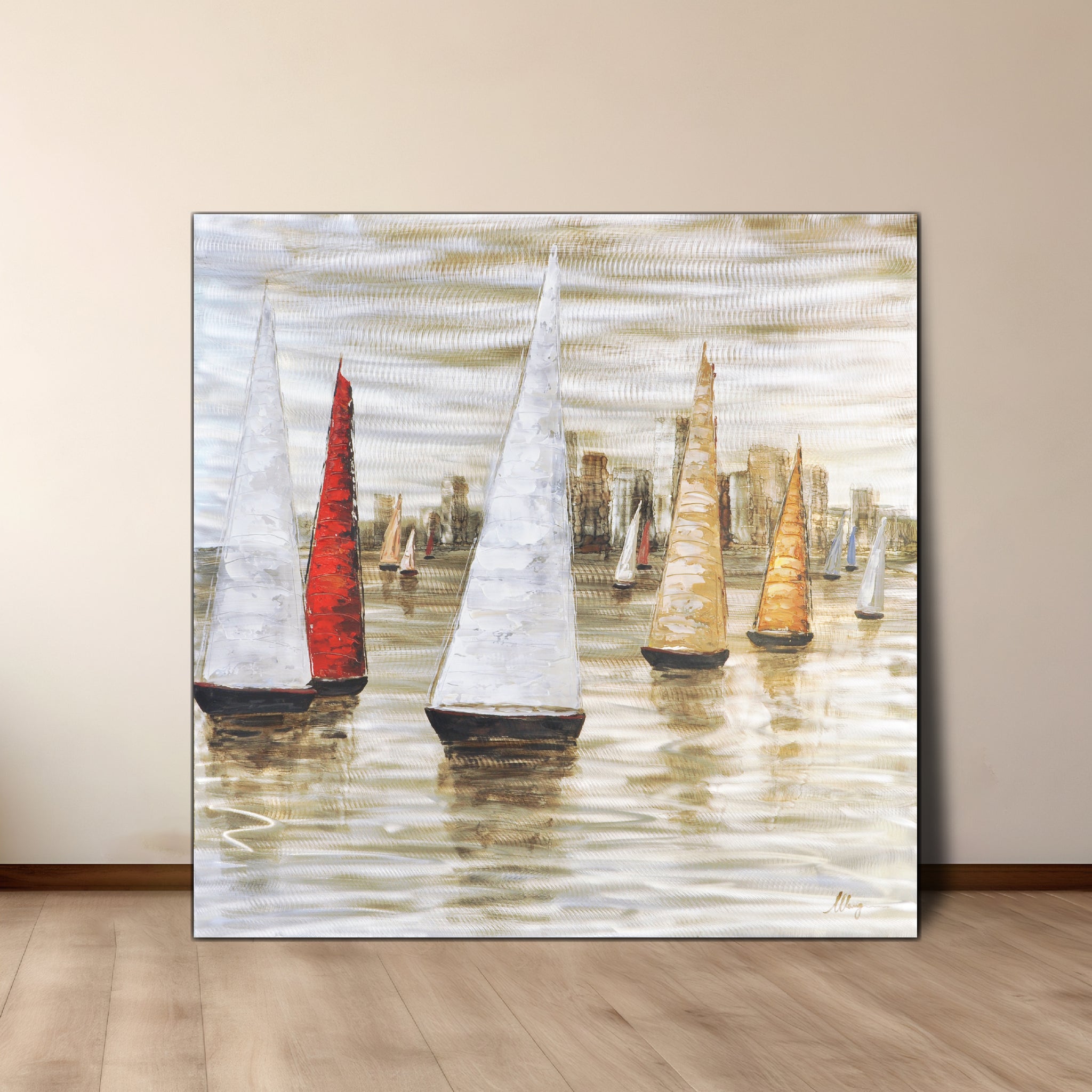 large seasacpe art