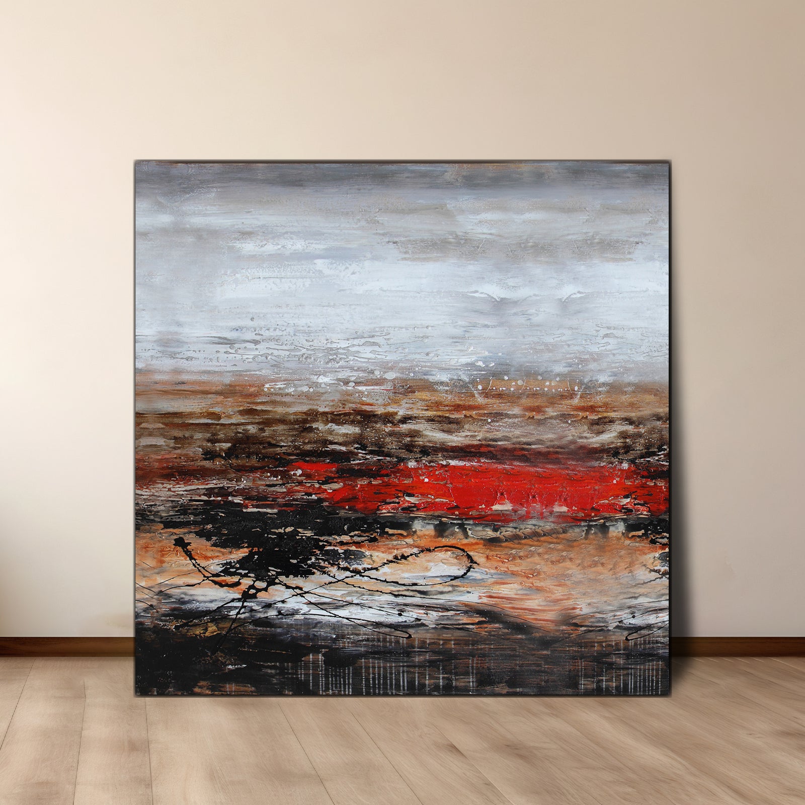 The Chaos Of Thoughts | Abstract Art