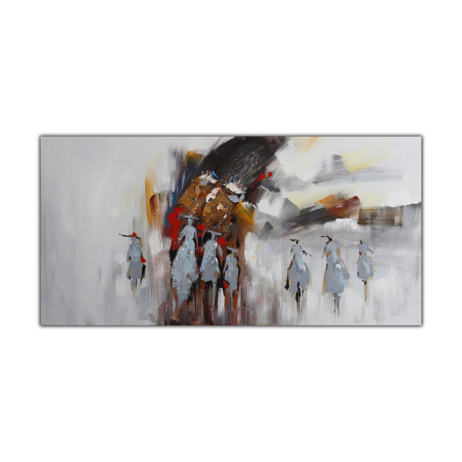 Walking Together | Abstract Art