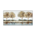 Winter Lake | Landscape Art