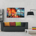 Rainy Autumn Lights - paintingsonline.com.au
