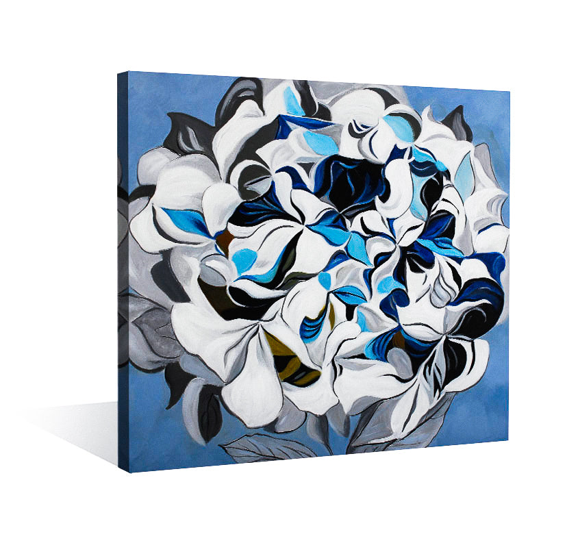 The Dark Peonia - paintingsonline.com.au
